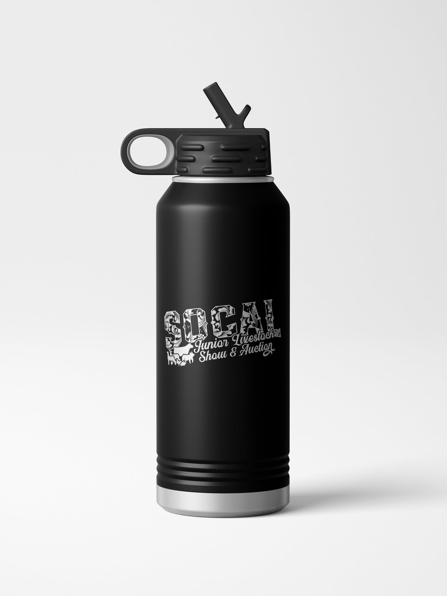 32 oz. Laser Engraved Water Bottle - 7 Colors Available