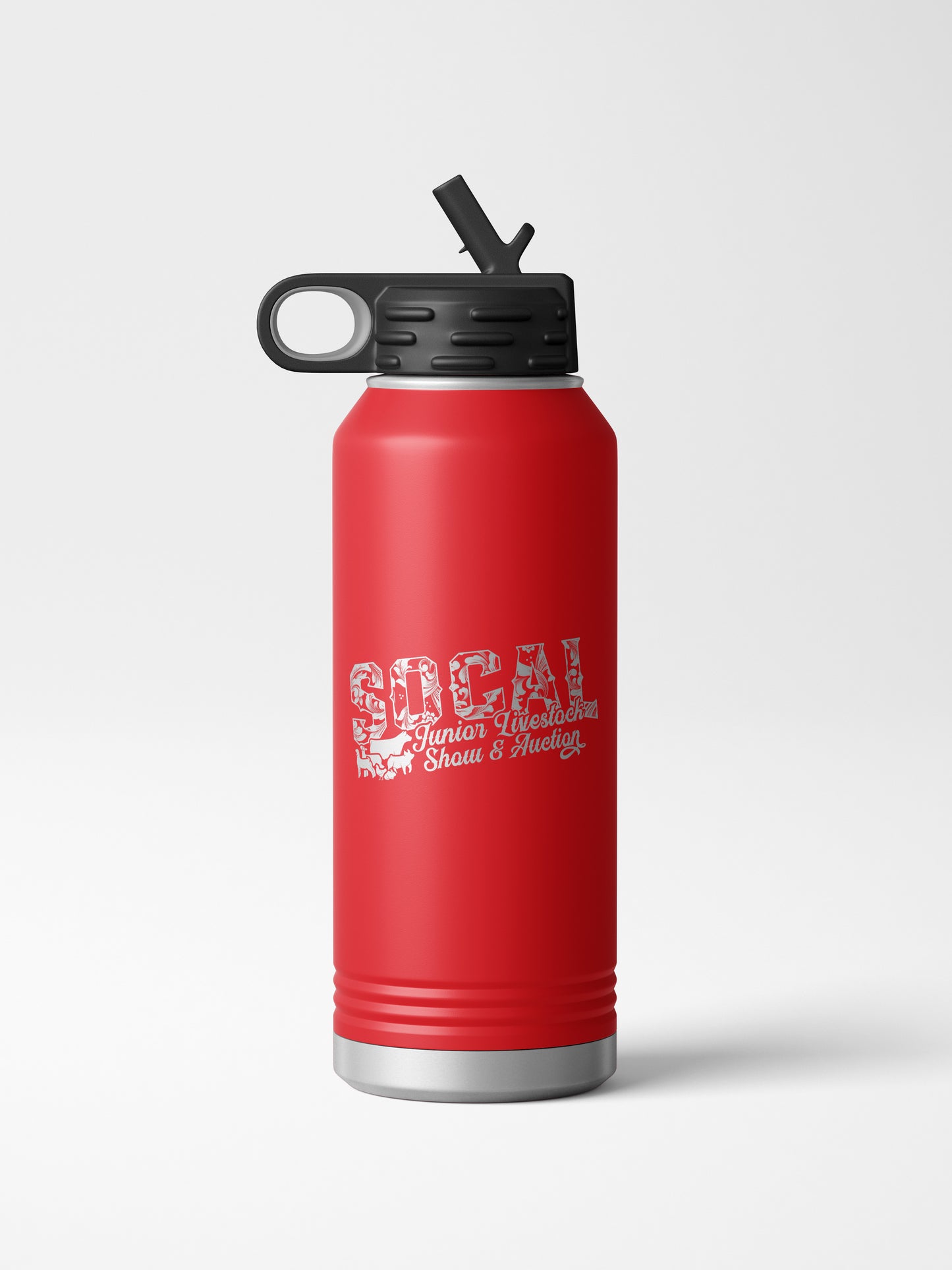 32 oz. Laser Engraved Water Bottle - 7 Colors Available