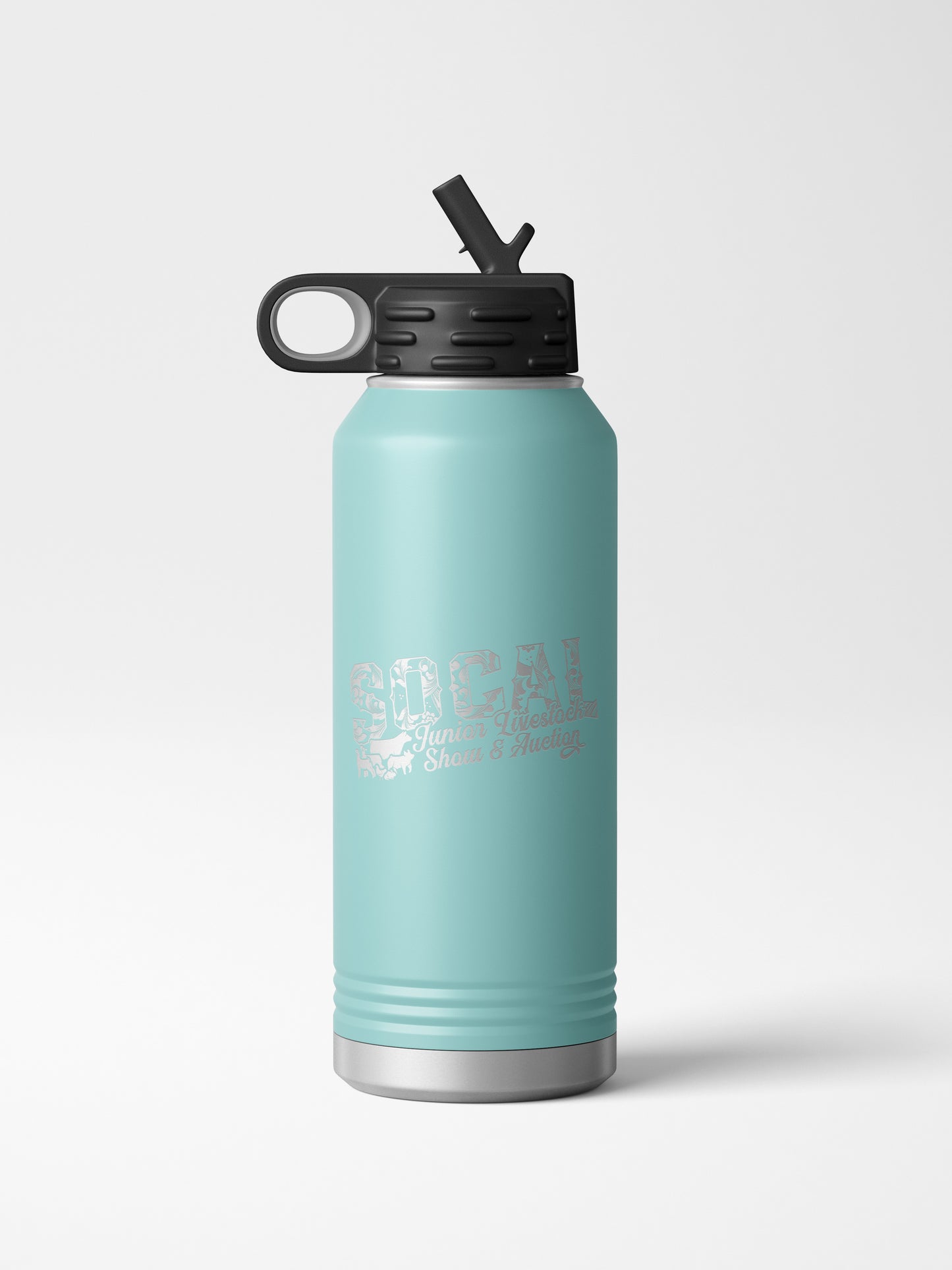 32 oz. Laser Engraved Water Bottle - 7 Colors Available