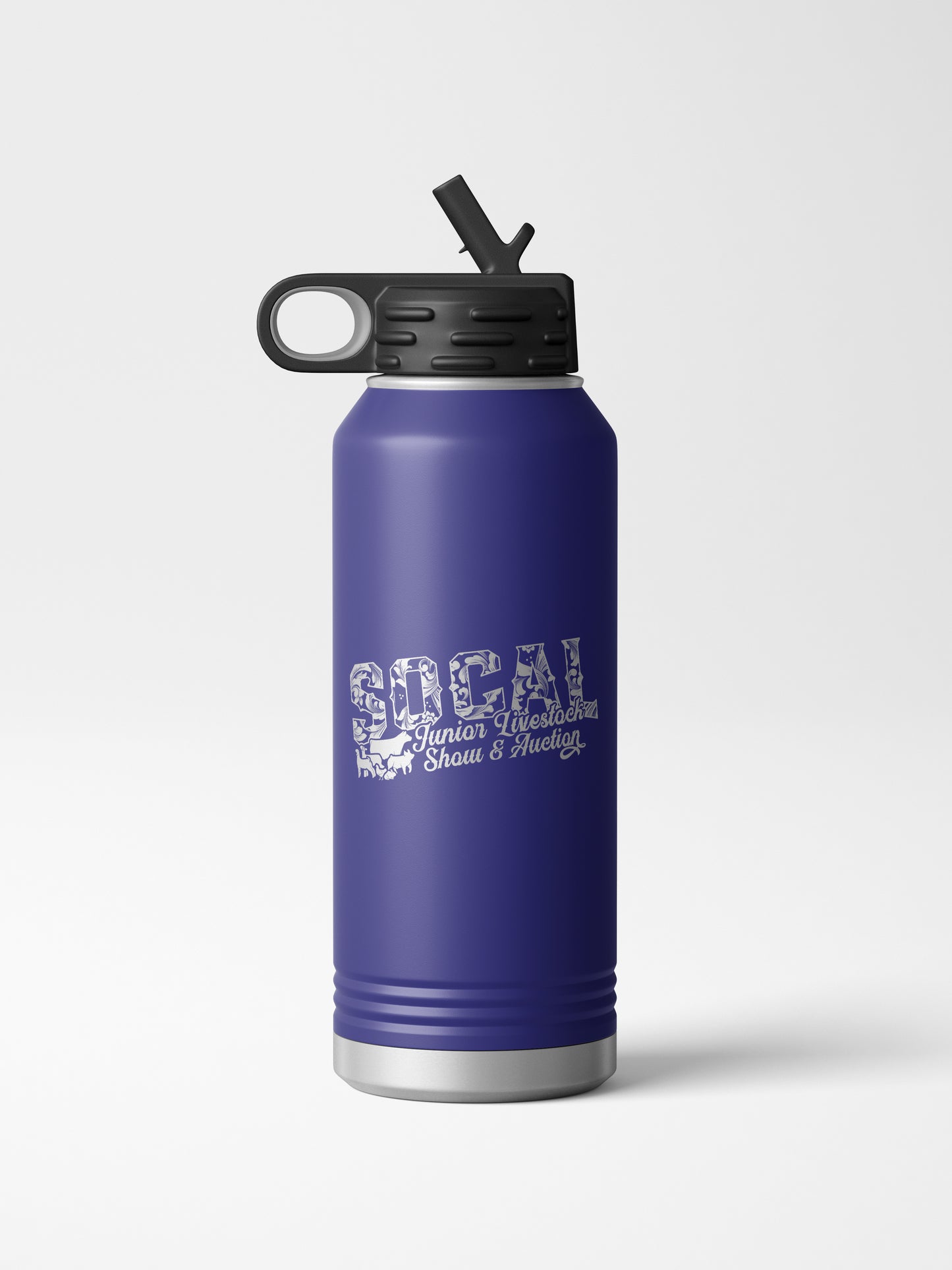 32 oz. Laser Engraved Water Bottle - 7 Colors Available