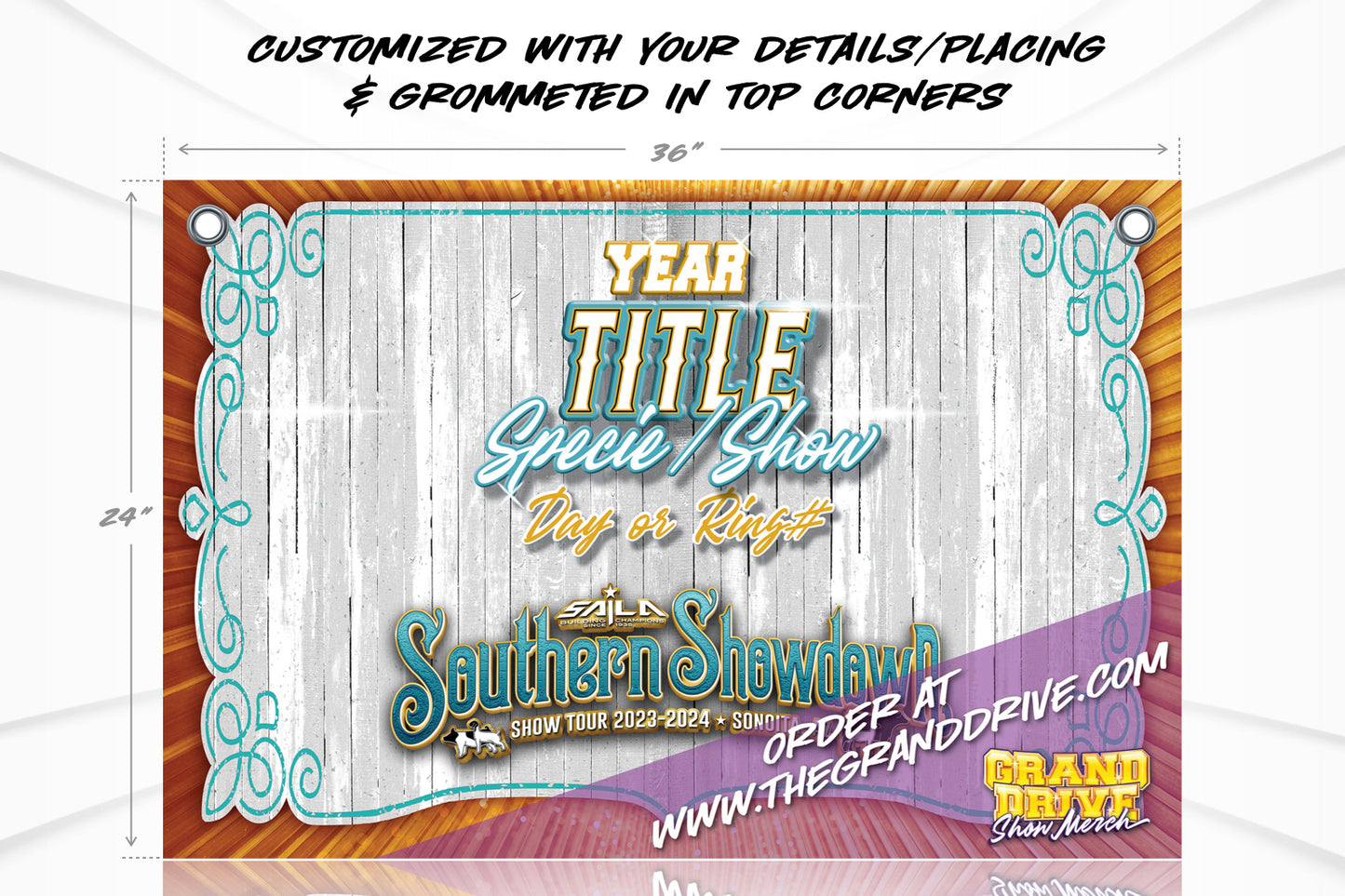 SAILA - SOUTHERN SHOWDOWN CUSTOM BANNER